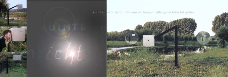 Client: Stichting Oosterhouts Kunstbezit  Commssion: 6 objects for a landscape park Titel: viewpoints